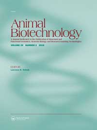 Cover image for Animal Biotechnology, Volume 29, Issue 2, 2018