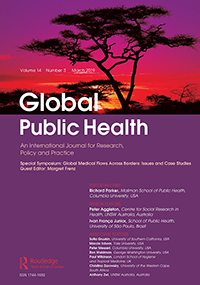 Cover image for Global Public Health, Volume 14, Issue 3, 2019