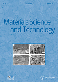 Cover image for Materials Science and Technology, Volume 36, Issue 10, 2020