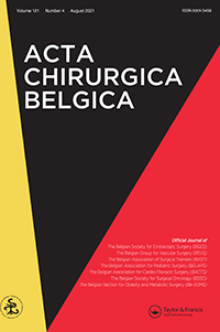 Cover image for Acta Chirurgica Belgica, Volume 121, Issue 4, 2021