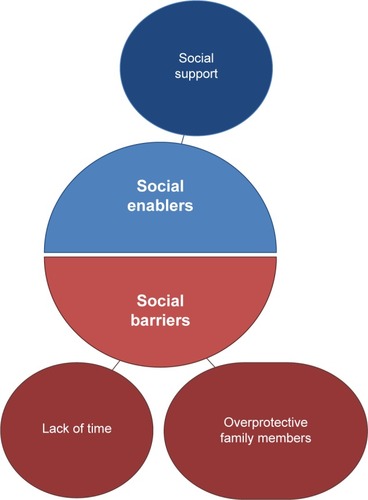Figure 2 Social barriers and enablers.