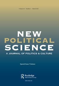 Cover image for New Political Science, Volume 44, Issue 1, 2022