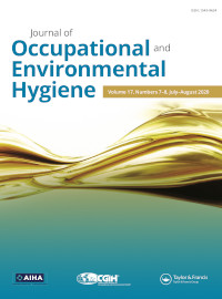 Cover image for Journal of Occupational and Environmental Hygiene, Volume 17, Issue 7-8, 2020