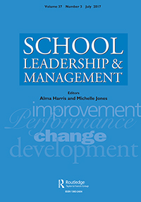 Cover image for School Leadership & Management, Volume 37, Issue 3, 2017