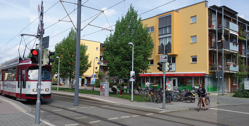 Figure 8. Vauban, one of Freiburg’s sustainable urban neighbourhoods, featured strong public sector leadership to guide private and public investment (image Matthew Carmona).