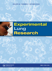 Cover image for Experimental Lung Research, Volume 46, Issue 8, 2020