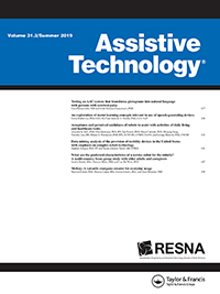 Cover image for Assistive Technology, Volume 31, Issue 3, 2019