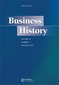 Cover image for Business History, Volume 57, Issue 1, 2015