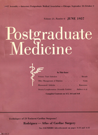 Cover image for Postgraduate Medicine, Volume 21, Issue 6, 1957