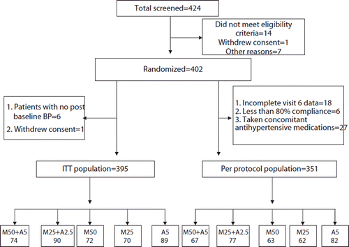 Figure 1. Allocation of participants.