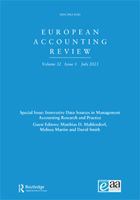 Cover image for European Accounting Review, Volume 32, Issue 3, 2023