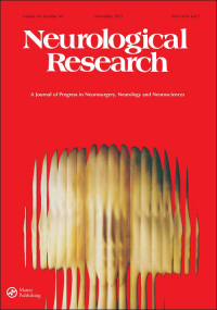 Cover image for Neurological Research, Volume 35, Issue 3, 2013