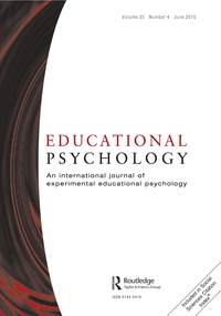 Cover image for Educational Psychology, Volume 35, Issue 4, 2015