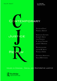 Cover image for Contemporary Justice Review, Volume 19, Issue 3, 2016