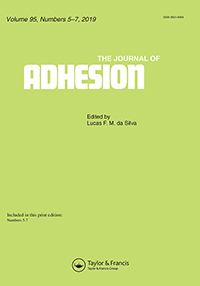Cover image for The Journal of Adhesion, Volume 95, Issue 5-7, 2019