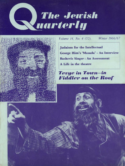 Cover image for Jewish Quarterly, Volume 14, Issue 4, 1966