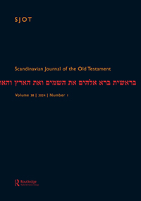 Cover image for Scandinavian Journal of the Old Testament, Volume 38, Issue 1, 2024