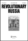 Cover image for Revolutionary Russia, Volume 2, Issue 1, 1989