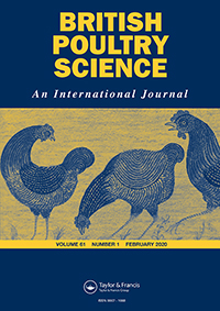 Cover image for British Poultry Science, Volume 61, Issue 1, 2020