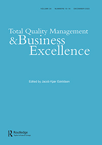Cover image for Total Quality Management & Business Excellence, Volume 34, Issue 15-16, 2023