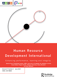 Cover image for Human Resource Development International, Volume 27, Issue 3, 2024