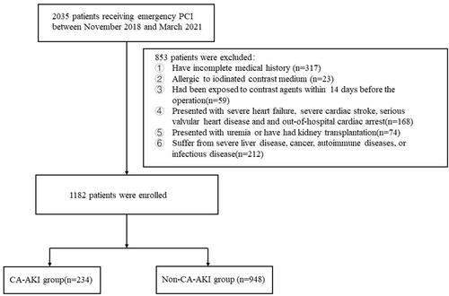 Figure 1 Diagram of patient selection.