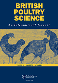 Cover image for British Poultry Science, Volume 59, Issue 2, 2018
