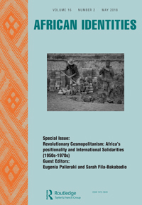 Cover image for African Identities, Volume 16, Issue 2, 2018