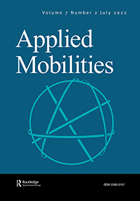 Cover image for Applied Mobilities, Volume 7, Issue 2, 2022