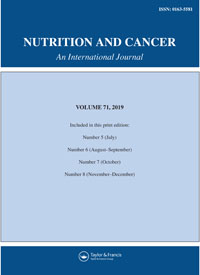Cover image for Nutrition and Cancer, Volume 71, Issue 7, 2019