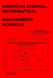 Cover image for American Journal of Mathematical and Management Sciences, Volume 6, Issue 3-4, 1986