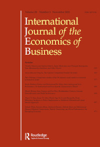 Cover image for International Journal of the Economics of Business, Volume 28, Issue 3, 2021
