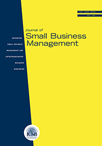 Cover image for Journal of Small Business Management, Volume 61, Issue 4, 2023