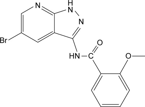 Figure 1 Molecular structures of Aurora-A kinase inhibitor XY-4.