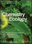 Cover image for Chemistry and Ecology, Volume 30, Issue 8, 2014