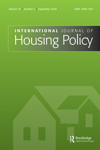 Cover image for International Journal of Housing Policy, Volume 18, Issue 3, 2018