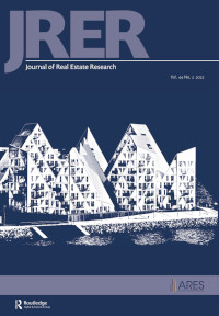 Cover image for Journal of Real Estate Research, Volume 44, Issue 2, 2022