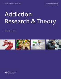 Cover image for Addiction Research & Theory, Volume 30, Issue 4, 2022