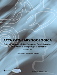 Cover image for Acta Oto-Laryngologica, Volume 143, Issue 2, 2023