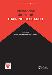 Cover image for International Journal of Training Research, Volume 16, Issue 2, 2018