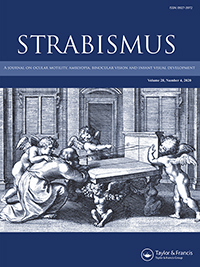 Cover image for Strabismus, Volume 28, Issue 4, 2020