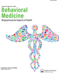 Cover image for Behavioral Medicine, Volume 49, Issue 2, 2023