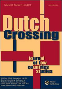 Cover image for Dutch Crossing, Volume 23, Issue 2, 1999