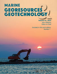 Cover image for Marine Georesources & Geotechnology, Volume 41, Issue 7, 2023