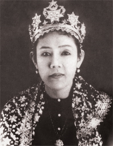 Figure 1. Tengku Ampuan Mariam, choreographer of the Malay classical dance, Joget Gamelan (source: Sultan Abu Bakar Museum, Pahang).