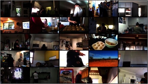 Figure 2 . ‘Bake Together: Anzac Biscuits Live’ screencapture. Photograph by the author, 23 April 2020.