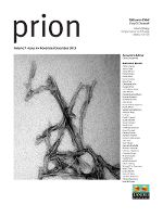 Cover image for Prion, Volume 7, Issue 6, 2013