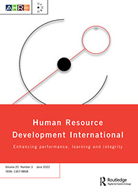 Cover image for Human Resource Development International, Volume 25, Issue 3, 2022