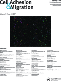 Cover image for Cell Adhesion & Migration, Volume 11, Issue 2, 2017