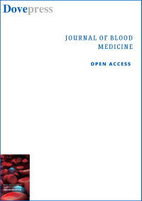 Cover image for Journal of Blood Medicine, Volume 13, 2022